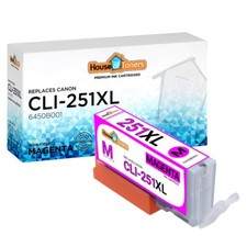 1PK CLI-251XL Magenta Ink for Canon PIXMA MG5420 MG5422 MG5520 MG5522 MG5620