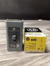 Allan Bradley 600-TAX216 Manual Starting Switch #105K40*CO
