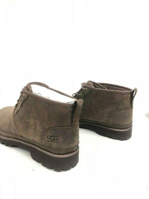 UGG Australia Neuland Waterproof Leather Boots Grizzly Brown  display picture 3