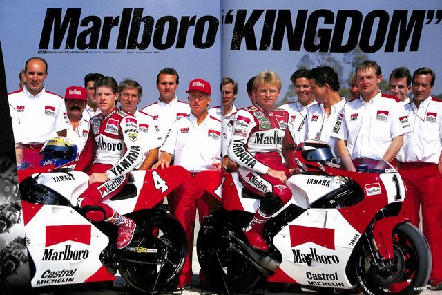 Book Racers Vol.24 Marlboro YZR Part.2 Yamaha Wayne Rainey Yzr500