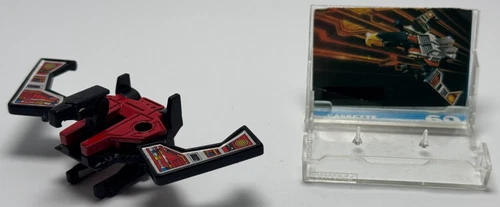 Vintage G1 Transformers Laserbeak KO - Shiantai Micro Cassette - Red Condor