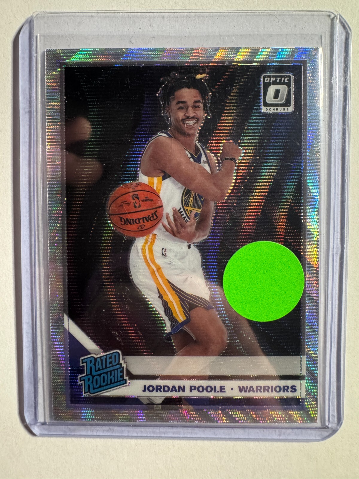 K311,956 - 2019-20 Donruss Optic Choice #169 Jordan Poole RR