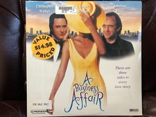 A Business Affair 12" Laserdisc Brand New, Sealed