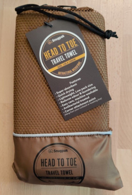 Snugpak Head to Toe Mikrofaser Handtuch Travel Towel Antibakteriell