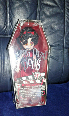 SF・ファンタジー・ホラー Living dead dolls 5 Variant Jezebel Living Dead Dolls Series 5 Jezebel 10 Doll Black White, Damaged