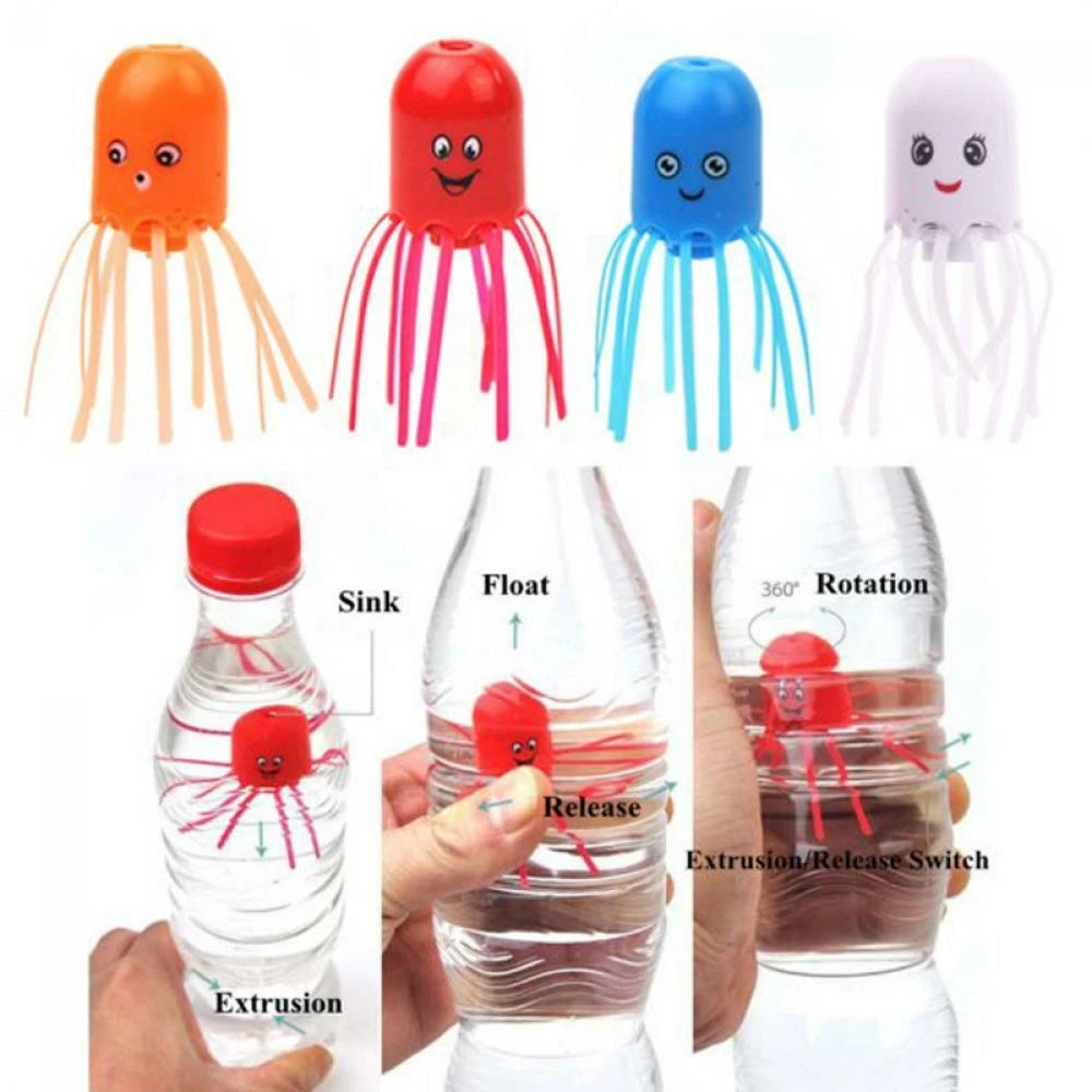 Children Cartesian Kids Funny Jellyfish Toy Diver Educational Magic Plush