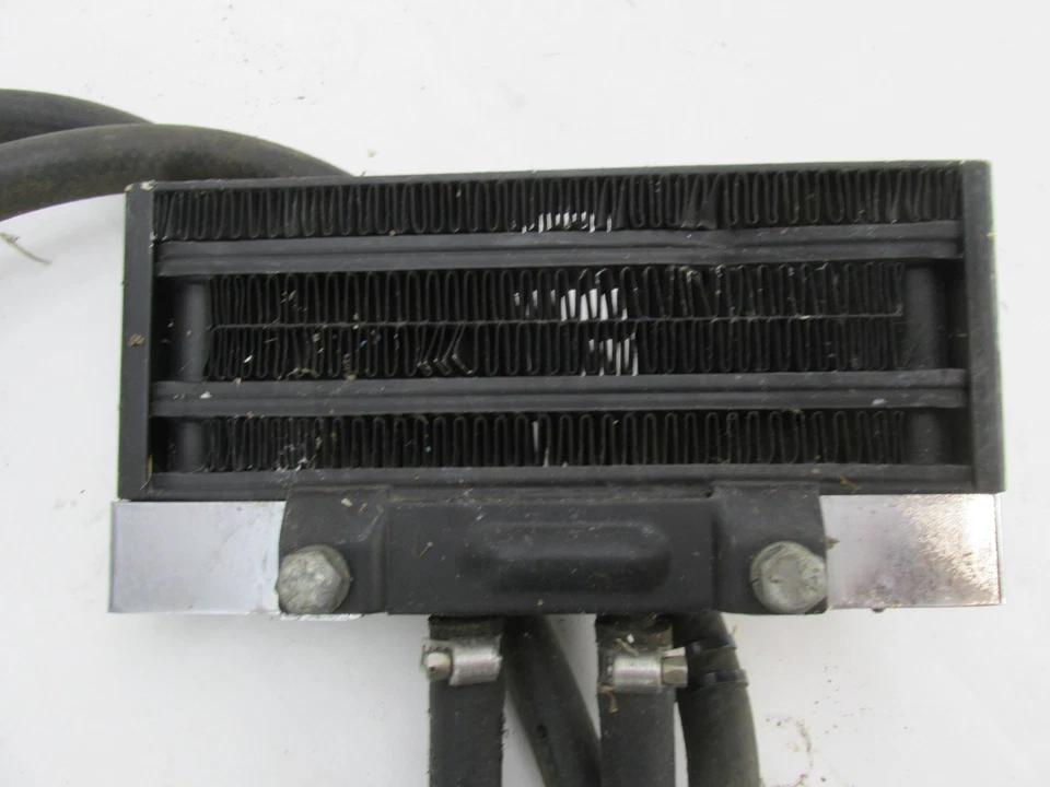 Harley Davidson Genuine Shovelhead Panhead Oil Cooler with Oil Lines - Image 3 of 4