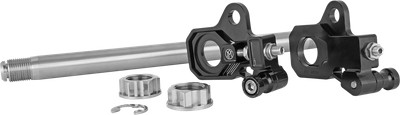 Performance Machine Axle Adjuster Kit Black 0117-0028M-B