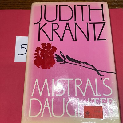 Mistral's Daughter by Judith Krantz 1982 Hardcover/DJ 1st Edition