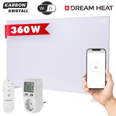 Infrarotheizung Wandheizung Heizung Heizkörper Thermostat WIFI APP DreamHeat