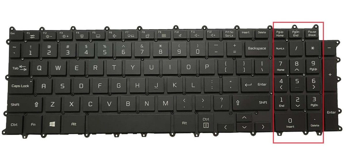 New Keyboard For LG 17Z90P 17Z90P-G 17Z90P-K 17Z90P-N 17U70P-P