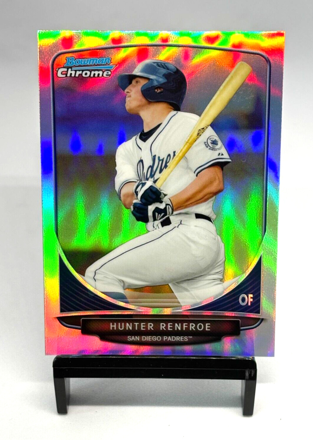 2013 Bowman Draft Chrome Refractors #BDPP16 Hunter Renfroe Padres RC