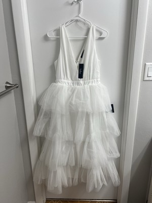 NWT! Lulus dress Medium Wedding, Bridal Shower, Reception, White Dress