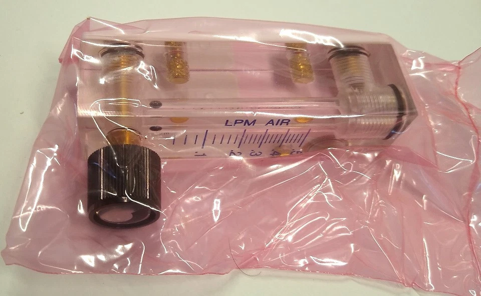 OMEGA FL-2010 Acrylic Flow Meter 0.04-0.5 LPM Panel Mount - Image 4 of 4