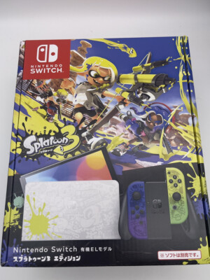 Nintendo Switch OLED Model Splatoon 3 Edition Console Japan Nintendo Switch OLED Model Splatoon 3 Edition Console Japan
