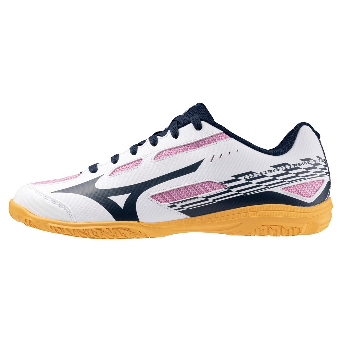 Mizuno Table Tennis Shoes CROSS MATCH SWORD 2 White/Navy