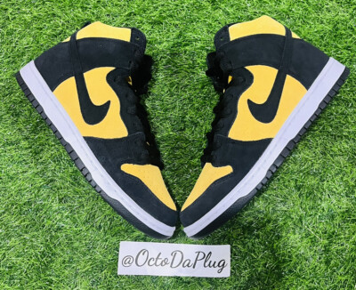 Nike Dunk High SB Pro Reverse Goldenrod Yellow Mens Multi Sizes DB1640-001