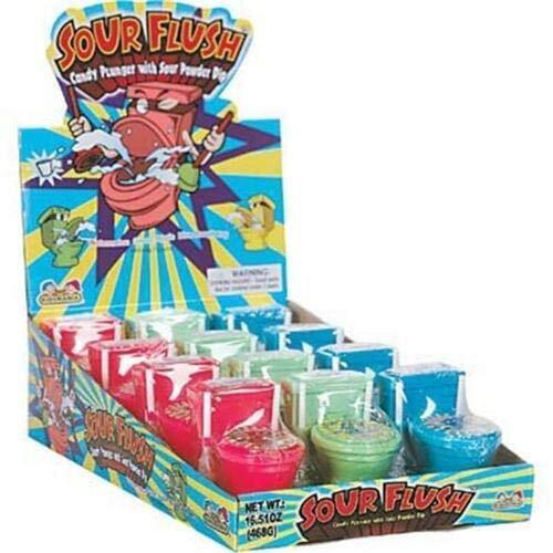 Kidsmania Sour Flush Süßigkeiten, köstliche saure Leckereien (12er-Pack) - Bild 1 von 3