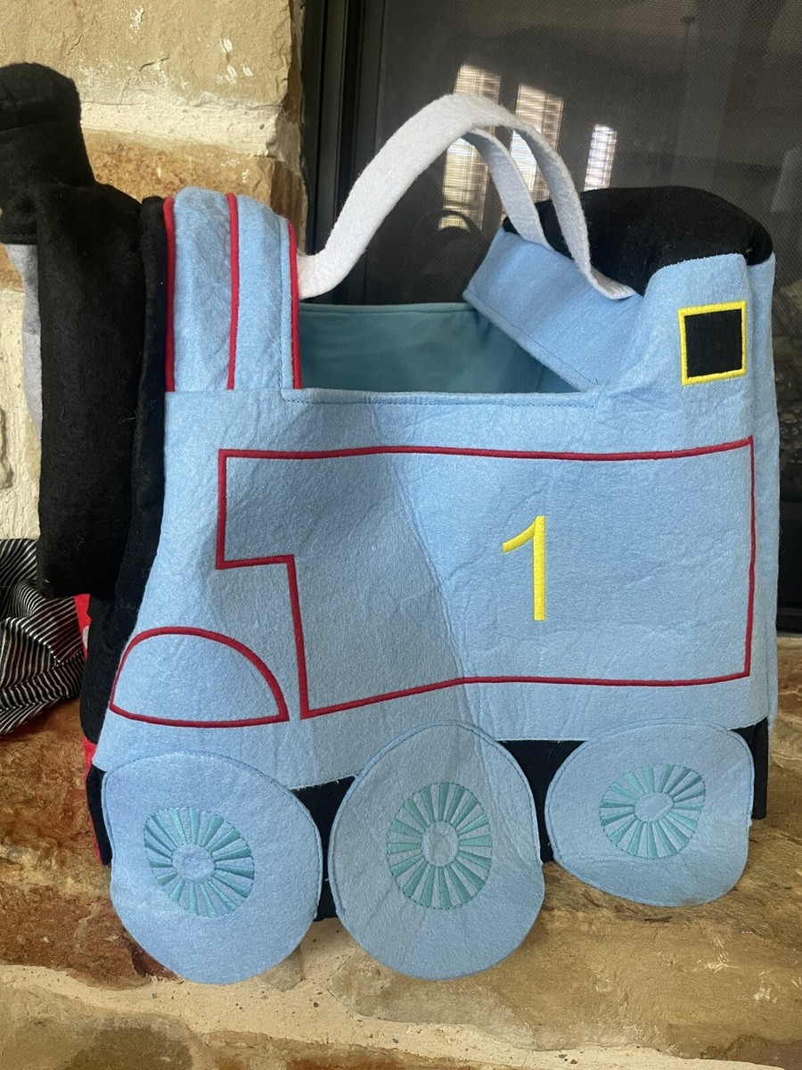 POTTERY BARN Kids Toddler THOMAS Engine #1 TRAIN 3D Costume sz 3T