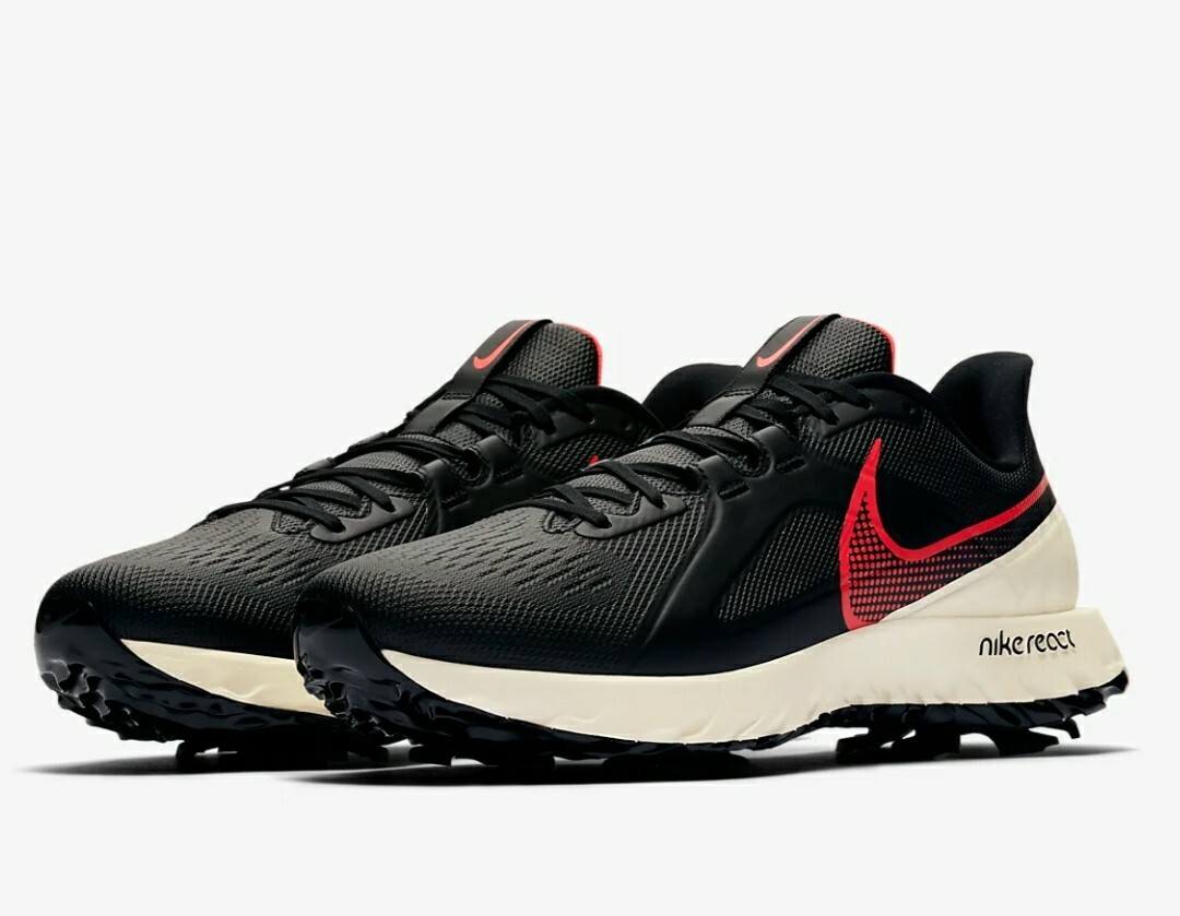 New Nike Men's React Infinity Pro Golf Shoes Black Size 10 Last