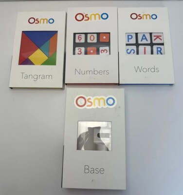 Osmo Genius Kit for iPad - Base - Numbers - Words - Tangram Learning Set