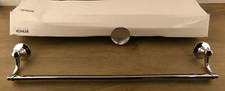 Kohler 11411-CP Bancroft 24" Towel Bar, Polished Chrome, New S1