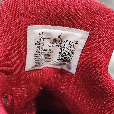 Men Jordan Maxin 200 White/Gym Red/Black/Reflect Silver - CD6107