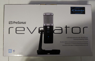 PreSonus Revelator USB Condenser Microphone for Podcasting & Live Streaming