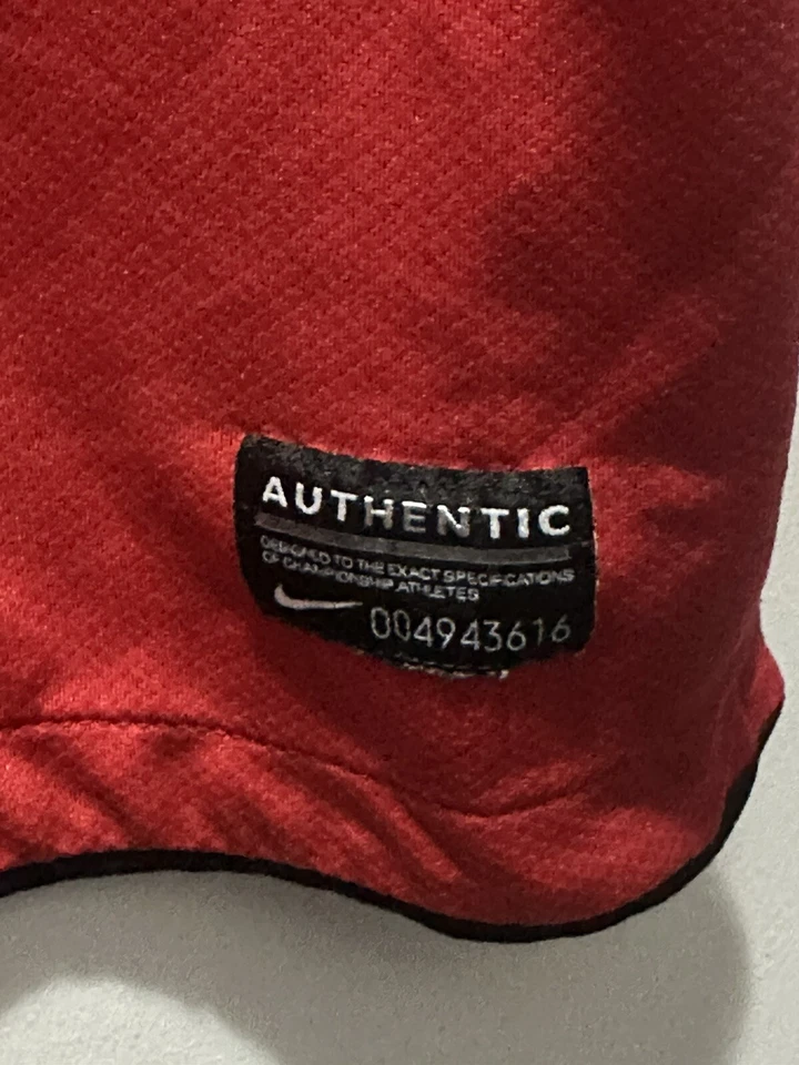 2010-2011 Nike Manchester United AON Джерси дома большой редкая рубашка MUFC - Изображение 2 из 4