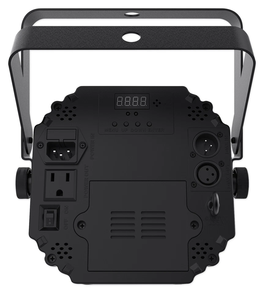 (4) Chauvet DJ Ezlink Par Q6 BT Wireless RGBA Bluetooth Wash Lights+Club Table - Image 3 of 4