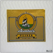 Arendals Pilsner Beer Label (BL13)