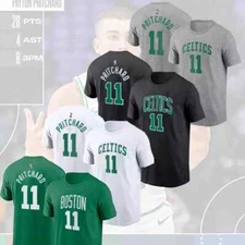 HOT SALE - Payton Pritchard #11 Boston Celtics 2025 Name And Number Player Shirt