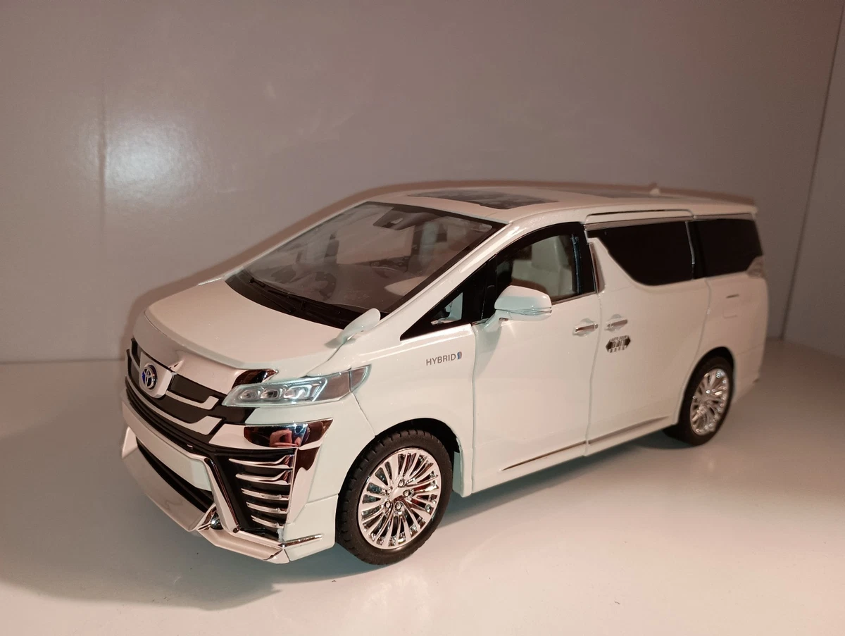 1:18 Scale Toyota Vellfire White | eBay