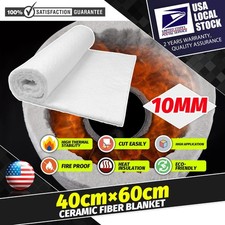 2500F 1/4" x 16" x 24" Ceramic Fiber Insulation Blanket Ceramic Fiber Fireproof