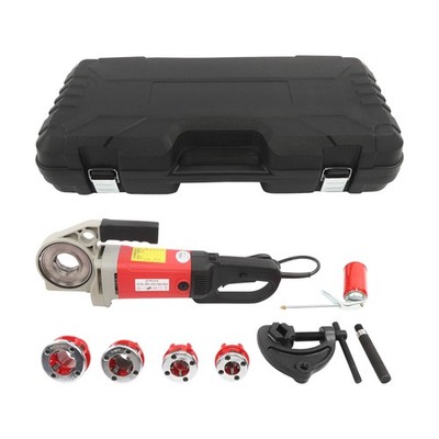 Electric Pipe Threader 2300W 1/2-1-1/4'' Portable 4 Blade Threading Machine