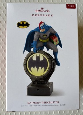 Hallmark Keepsake Ornament 2018 Batman Peekbuster Magic Sound New