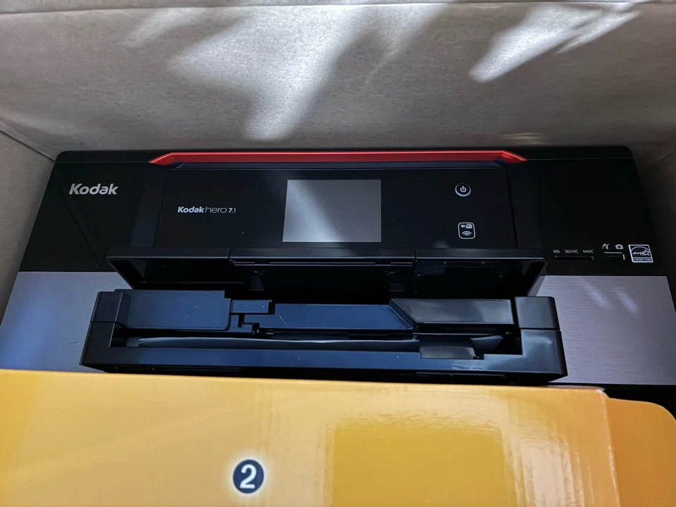 Kodak Hero 7.1 Wireless All-in-One Inkjet Printer Open Box No Power Cord - Image 3 of 4