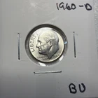 1960-D Roosevelt Dime BU 90% Silver