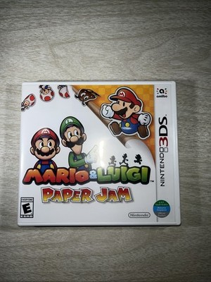 Mario & Luigi: Paper Jam (Nintendo 3DS, 2016) Complete, Tested