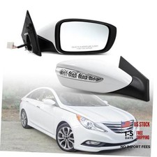Side Mirror Assembly 7Pins Compatible with 2011-2014 Sonata Passenger Right