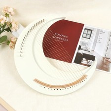 7/19 Strings Lyre Harp Mini Hand Finger Piano Playing Keyboard Metal Stringed
