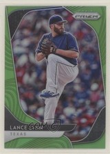 2020 Panini Prizm Tier II Lime Green Prizm 6/125 Lance Lynn #127 0c6