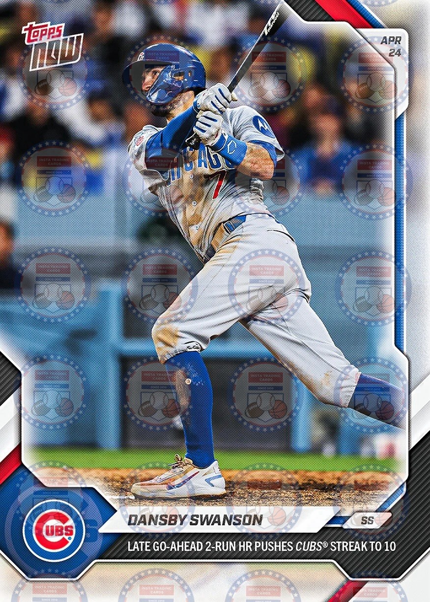 *READY TO SHIP* Dansby Swanson - 2026 MLB Topps NOW® - Card 119
