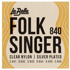 LaBella Folksinger Clear Nylon