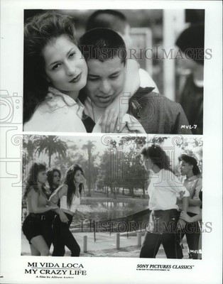 1993 Press Photo ''My Vida Loca: My Crazy Life'' Movie Scenes - pip25802