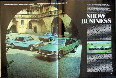 Sport Auto 09/1978 Opel Monza 3.0 mit 180PS besser als...?