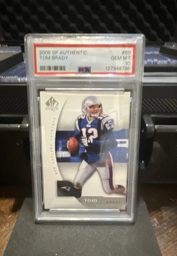 2005 SP Authentic - Tom Brady #50