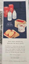 1945 Shulton Old Spice After shaving lotion powder soap vintage ad