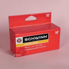 Schwinn 16x1.75" 16x1.95" 16x2.125" Bike Bicycle Inner Tube Schrader