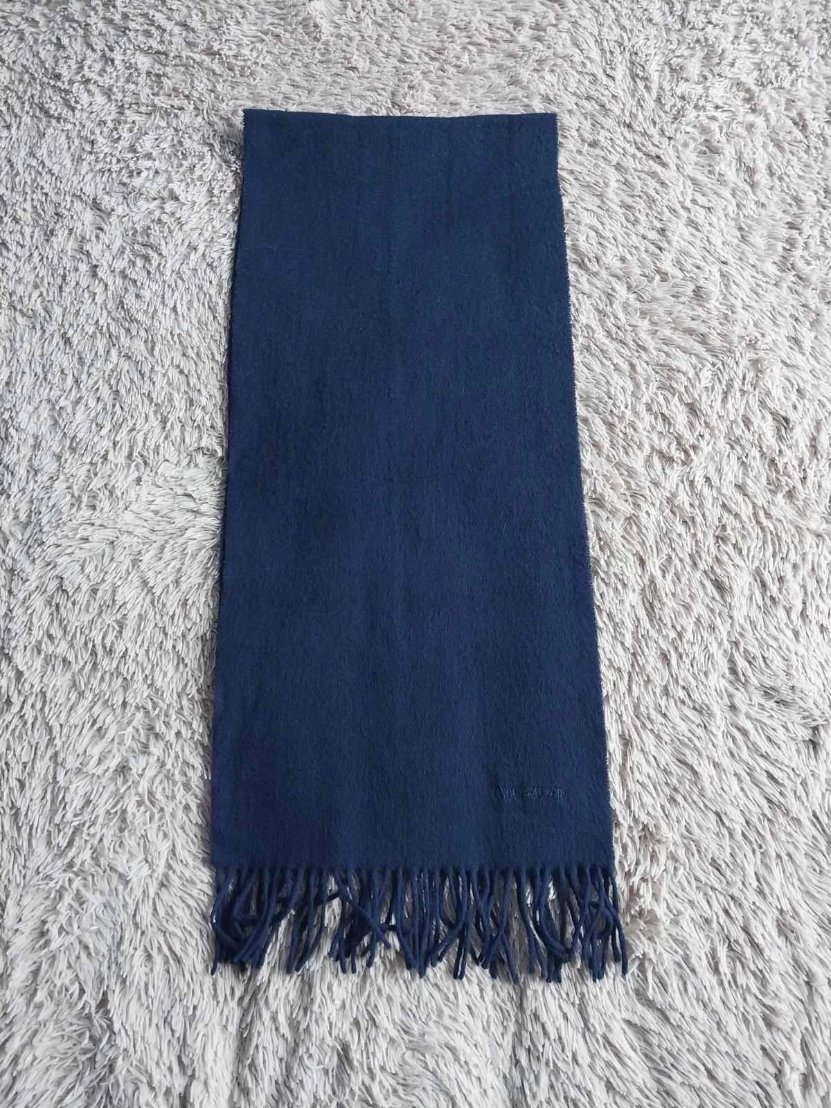Aquascutum Vintage Mens Scarf Pure Lambswool